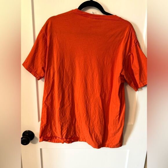 Port and Company Orange Short Sleeve Tee - Picture 3 of 4